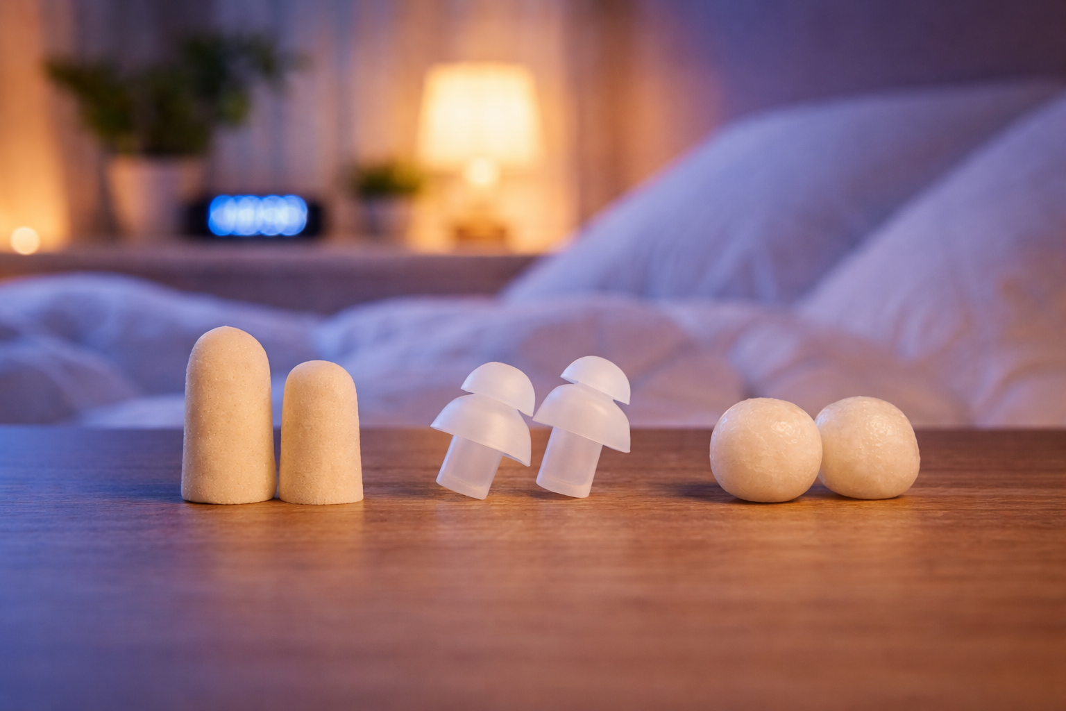 Comparaison de différents matériaux de bouchons d’oreilles